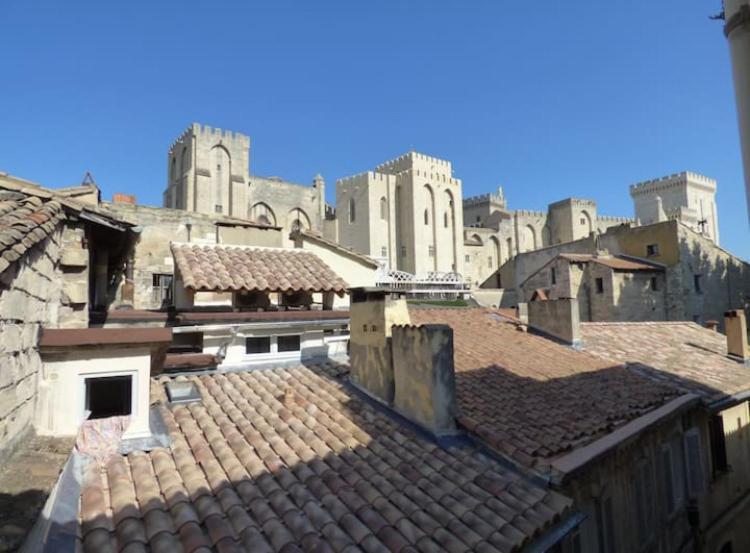 La Vue Du Palais Appartamento Avignone Esterno foto